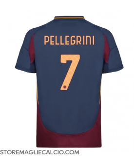 AS Roma Lorenzo Pellegrini #7 Maglia Gara Terza Repliche 2024-25 Maniche Corte